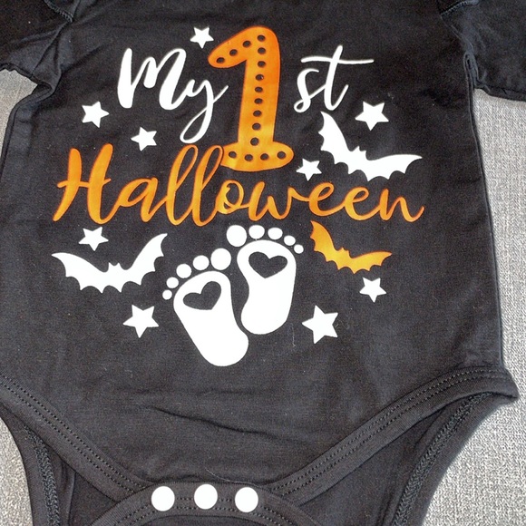 My First Halloween Infant Onesie/Skirt Outfit - Picture 4 of 6